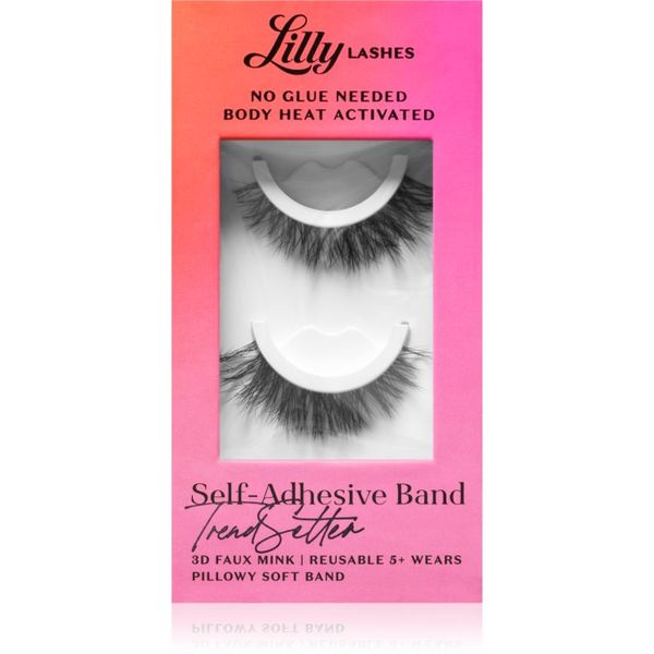 Lilly Lashes Lilly Lashes Self-Adhesive Band umetne trepalnice vrsta TrendSetter 2 kos