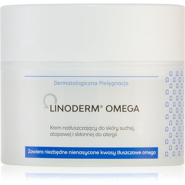 Linoderm Linoderm Omega Face Cream krema za obraz za suho in atopično kožo 50 ml