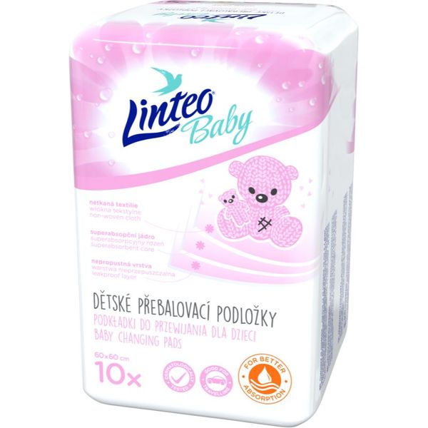 Linteo Linteo Baby Changing Pads previjalne podloge 60x60 10 kos