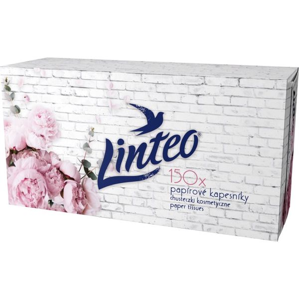 Linteo Linteo Paper Tissues Two-ply Paper, 150 pcs per box papirnati robčki 150 kos