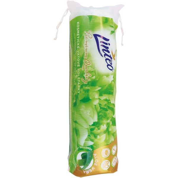 Linteo Linteo Premium blazinice za odstranjevanje ličil Aloe Vera 80 kos