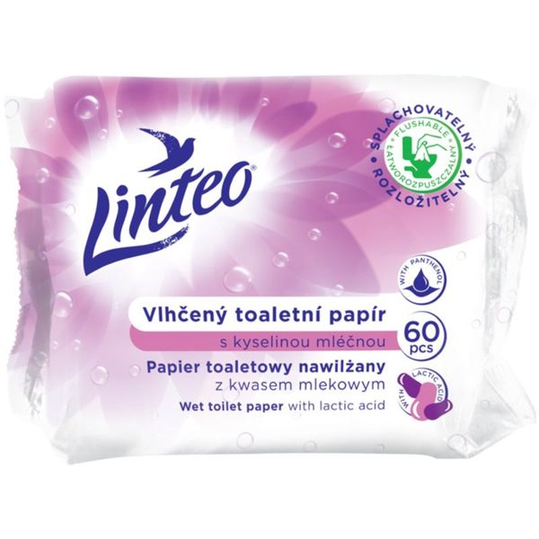 Linteo Linteo Wet Toilet Paper 60 kos