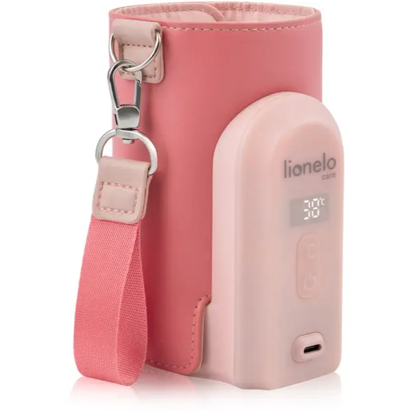 Lionelo Lionelo Care Thermup Go Evo grelnik otroških stekleničk Coral Pink 1 kos