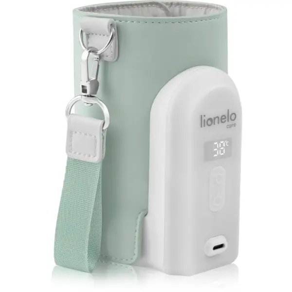 Lionelo Lionelo Care Thermup Go Evo grelnik otroških stekleničk Green Sage 1 kos