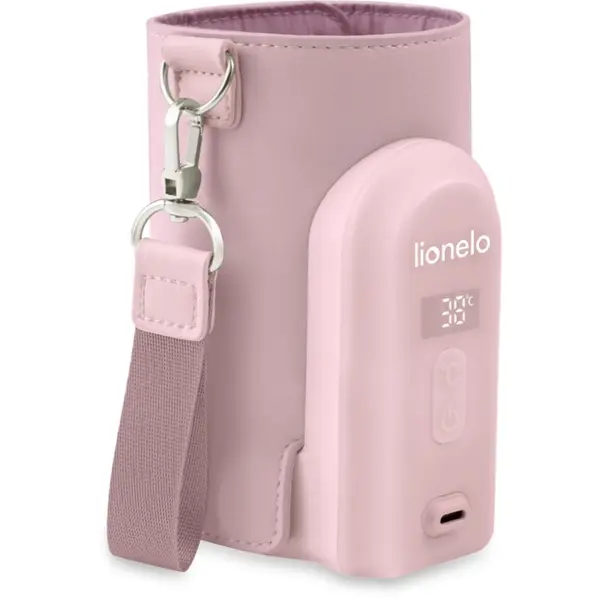 Lionelo Lionelo Care Thermup Go Evo grelnik otroških stekleničk Pink Mist 1 kos