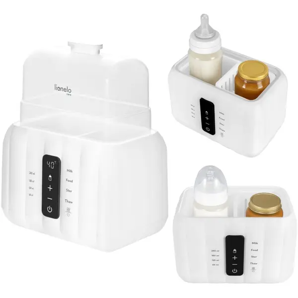 Lionelo Lionelo Thermup Double White Bottle Warmer 6in1 večnamenski grelnik otroških stekleničk 6 v 1 1 kos