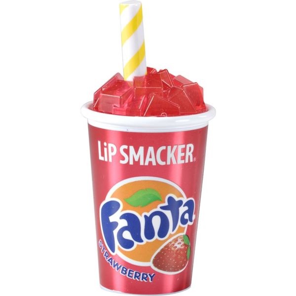 Lip Smacker Lip Smacker Fanta Strawberry stilski balzam za ustnice v lončku okus Strawberry 7.4 g