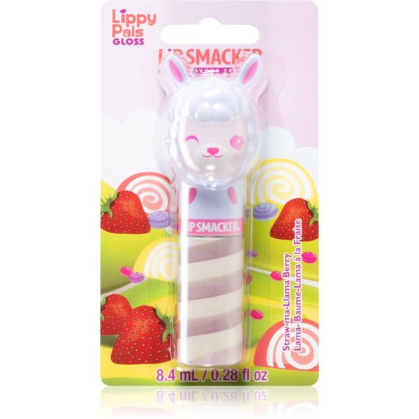 Lip Smacker Lip Smacker Lippy Pals sijaj za ustnice okus Straw-ma Llamma Berry 8.4 ml