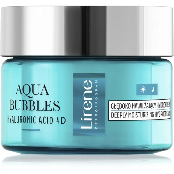 Lirene Lirene Aqua Bubbles globinsko vlažilna krema za dan in noč 50 ml