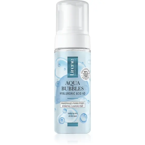 Lirene Lirene Aqua Bubbles vlažilna čistilna pena 150 ml