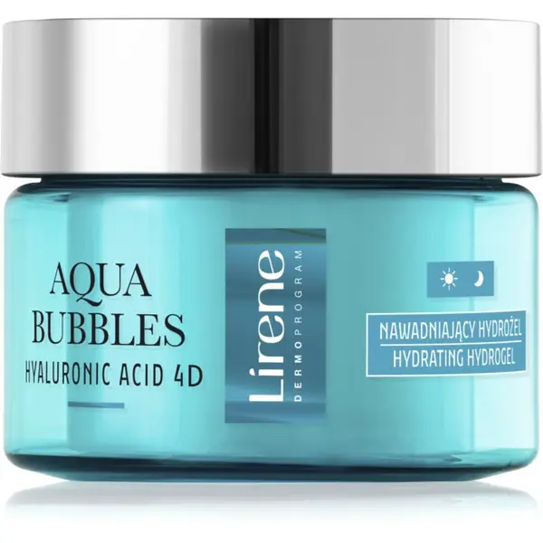 Lirene Lirene Aqua Bubbles vlažilni gel za dehidrirano suho kožo 50 ml