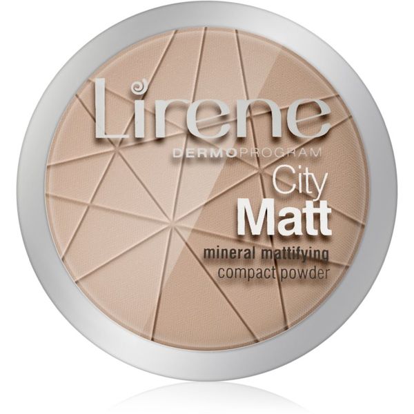 Lirene Lirene City Matt matirajoči puder odtenek 03 Beige 9 g