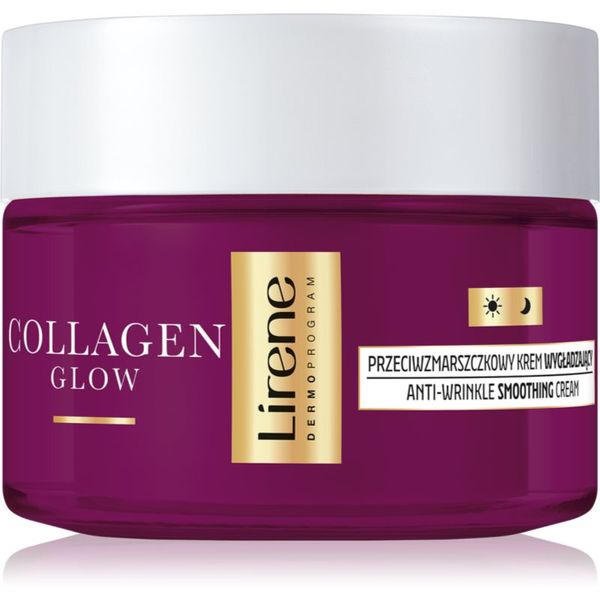 Lirene Lirene Collagen Glow 50+ gladilna krema za učvrstitev kontur obraza 50 ml