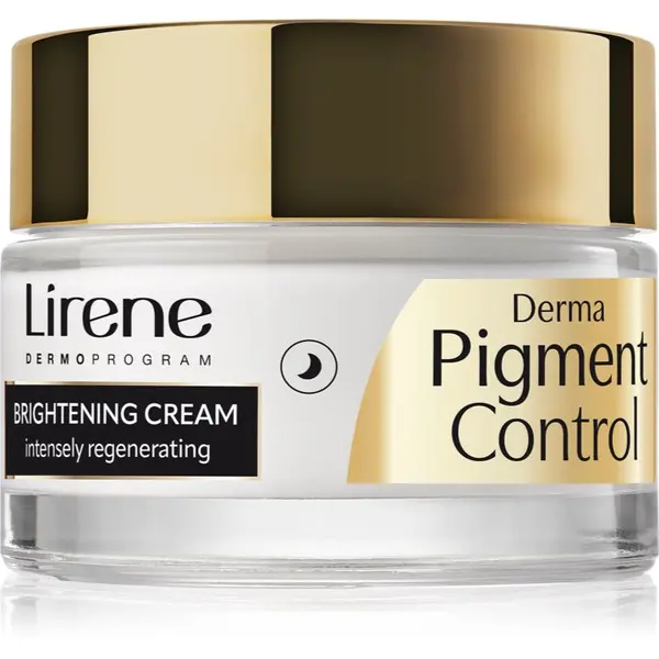 Lirene Lirene Derma Pigment Control Brightening Night Cream posvetlitvena nočna krema za kožo s hiperpigmentacijo 50 ml