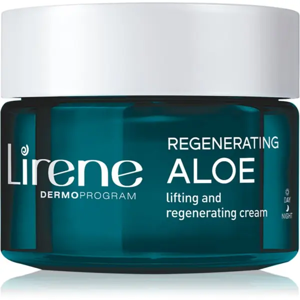 Lirene Lirene Hydration & Nourishment Regenerating Aloe regeneracijska lifting krema z aloe vero in karitejevim maslom 50 ml