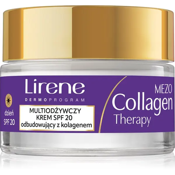 Lirene Lirene Mezo Collagen Therapy hranilna dnevna krema za zrelo kožo SPF 20 50 ml