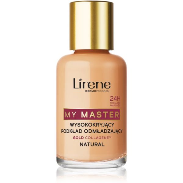 Lirene Lirene My Master visoko prekrivni tekoči puder odtenek natural 30 ml