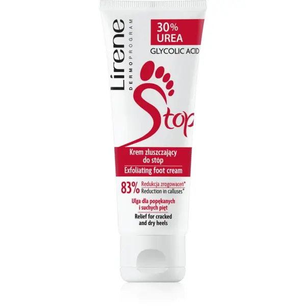 Lirene Lirene Podology Foot Care Nežna piling krema za noge 75 ml