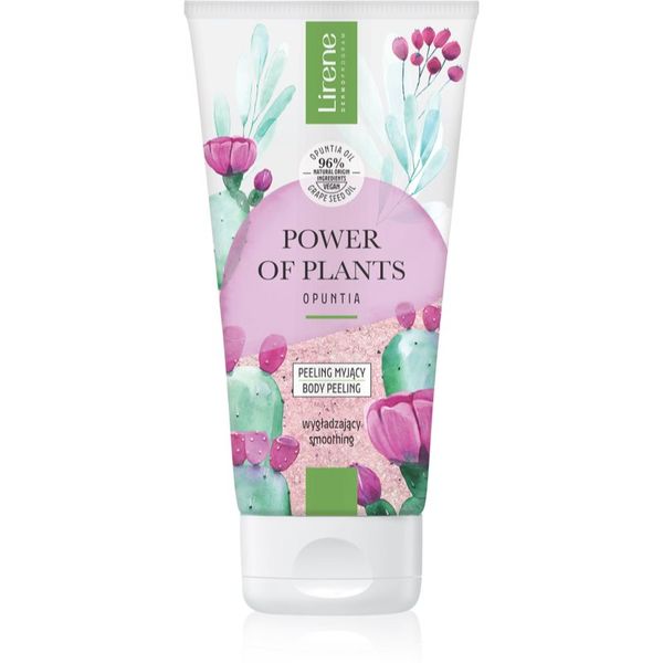 Lirene Lirene Power of Plants Opuntia gladilni piling gel z učvrstitvenim učinkom 175 ml