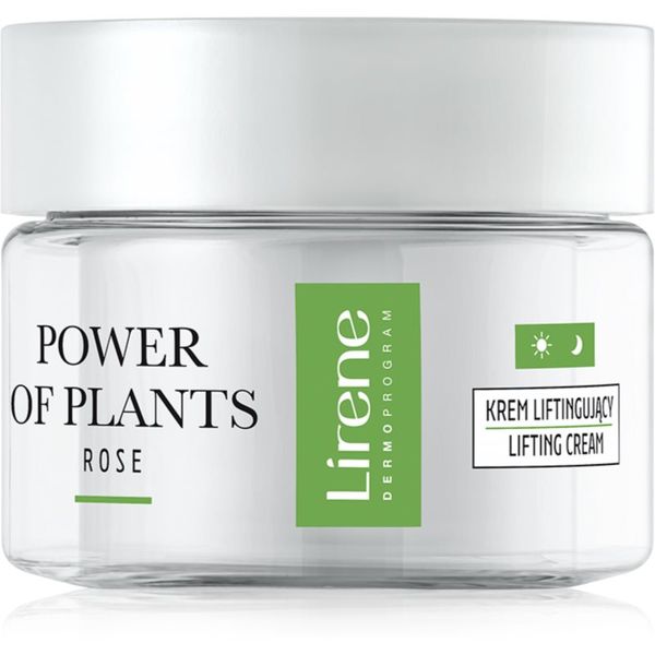 Lirene Lirene Power of Plants Rose lifting krema z gladilnim učinkom 50 ml