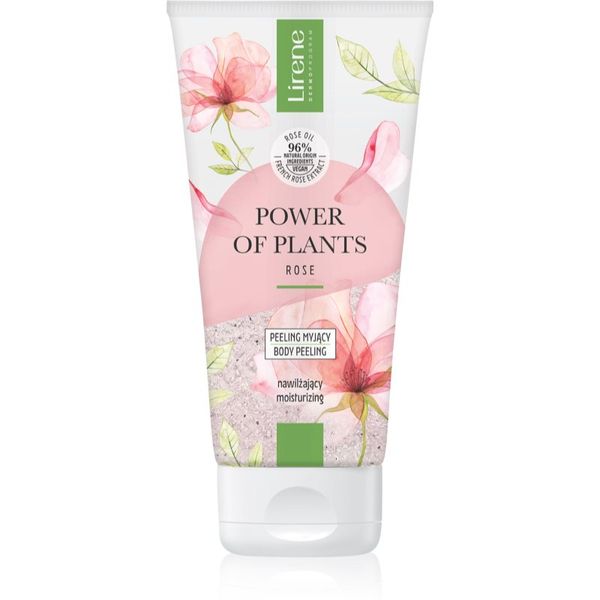 Lirene Lirene Power of Plants Rose piling gel z vlažilnim učinkom 175 ml