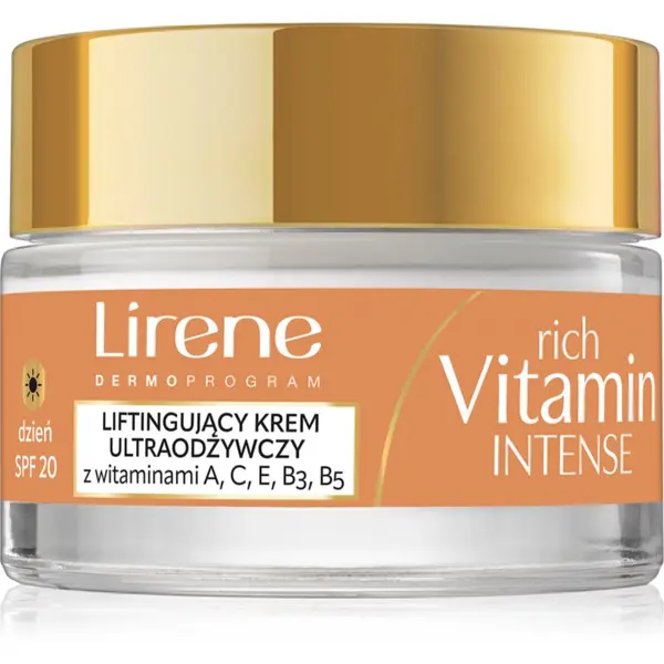 Lirene Lirene Rich Vitamin Intense 50+ učvrstitvena in lifting dnevna krema SPF 20 50 ml