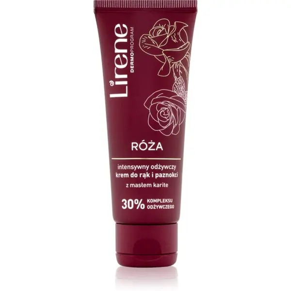 Lirene Lirene Rose intenzivno hranilna krema za roke in nohte 75 ml