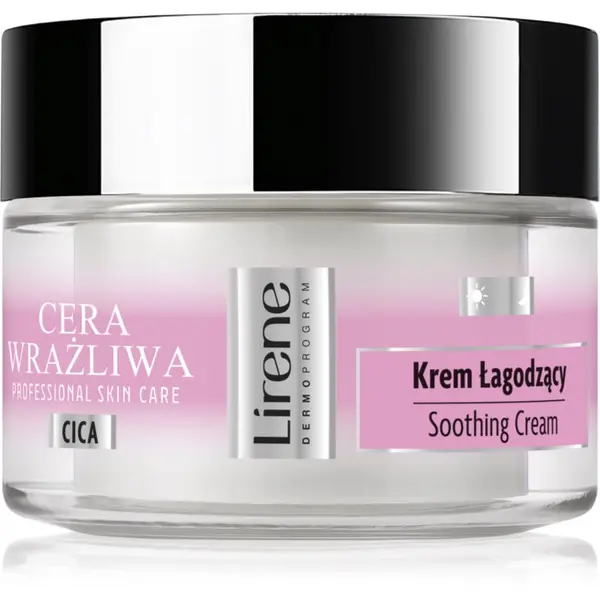 Lirene Lirene Sensitive skin hranilna krema za občutljivo kožo 50 ml