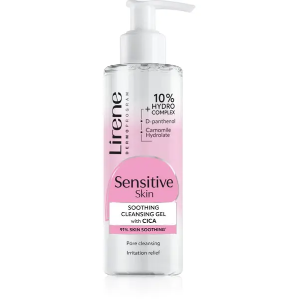Lirene Lirene Sensitive skin micelarni gel za občutljivo kožo 145 ml