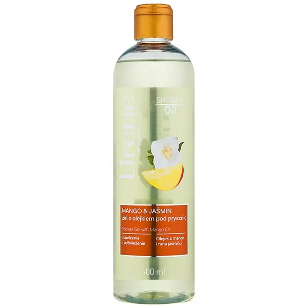 Lirene Lirene Shower Oil Mango and Jasmine olje za prhanje z vlažilnim učinkom 400 ml