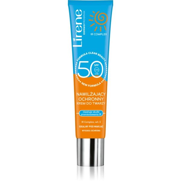 Lirene Lirene Sun care dnevna vlažilna in zaščitna krema za obraz SPF 50 40 ml