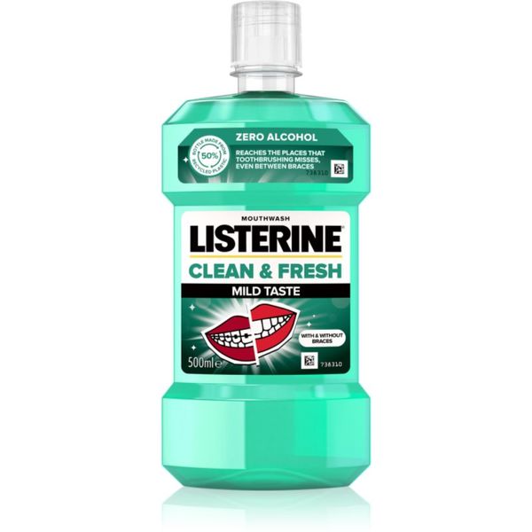 Listerine Listerine Clean & Fresh ustna voda proti kariesu 500 ml