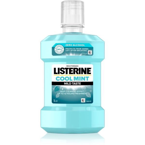 Listerine Listerine Cool Mint Mild Taste ustna voda brez alkohola okus Cool Mint 1000 ml