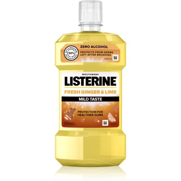 Listerine Listerine Fresh Ginger & Lime osvežilna ustna voda 500 ml