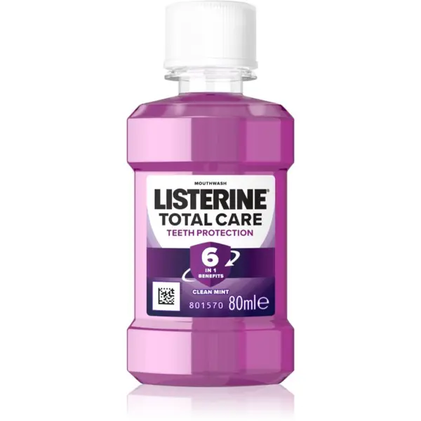 Listerine Listerine Total Care Teeth Protection ustna voda za popolno zaščito zob 6 v 1 80 ml