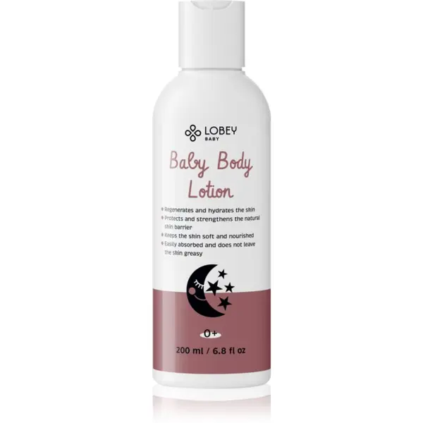 Lobey Lobey Baby Care Body Lotion losjon za telo za dojenčke 200 ml