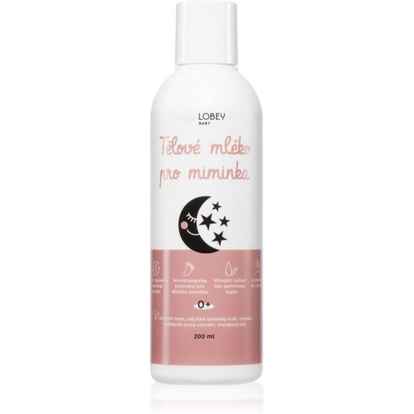 Lobey Lobey Baby Care Body Milk losjon za telo 200 ml