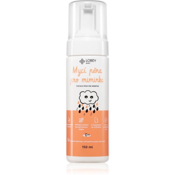 Lobey Lobey Baby Care Foam pena za umivanje za dojenčke 150 ml