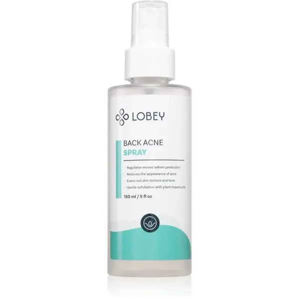 Lobey Lobey Body Care Back Acne Spray lokalna nega proti aknam za telo 150 ml