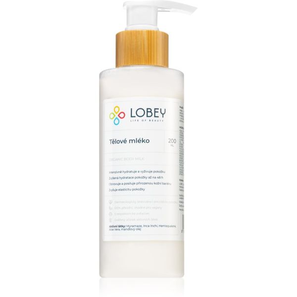 Lobey Lobey Body Care vlažilni losjon za telo 200 ml