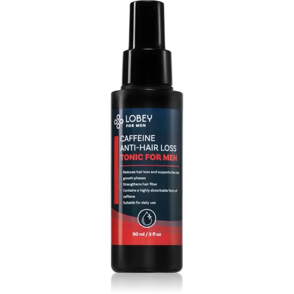 Lobey Lobey Caffeine tonik proti izpadanju las za moške 90 ml