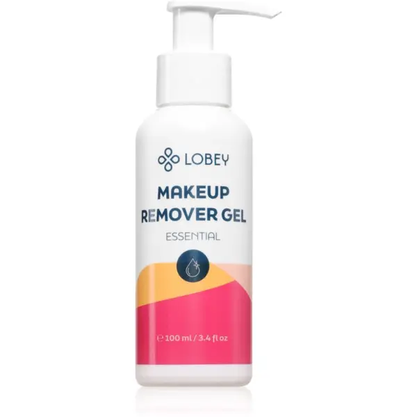Lobey Lobey Essential čistilni gel za odstranjevanje ličil 100 ml