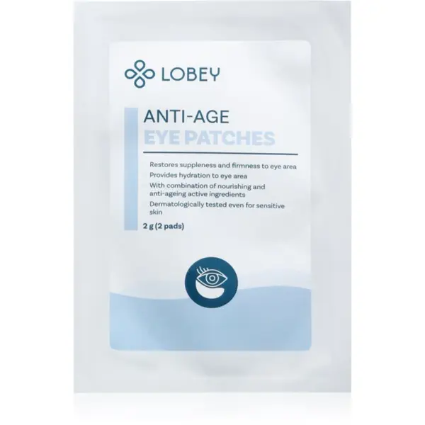 Lobey Lobey Skin Care Anti-Age Eye Patches hidrogel maska za predel okoli oči 2 g