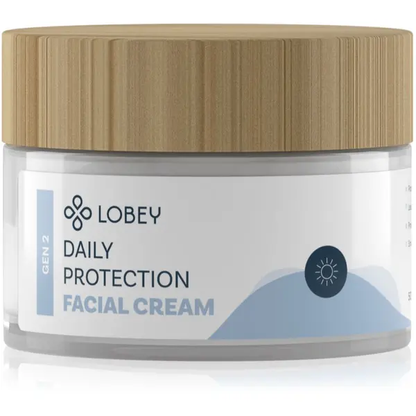 Lobey Lobey Skin Care Daily Protection Facial Cream dnevna zaščitna krema 50 ml