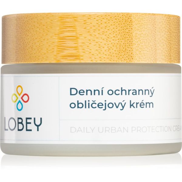 Lobey Lobey Skin Care Daily Urban Protection Cream dnevna zaščitna krema v BIO kakovosti 50 ml