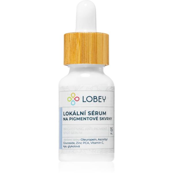 Lobey Lobey Skin Care Lokální sérum na pigmentové skvrny serum za obraz proti pigmentnim madežem 15 ml
