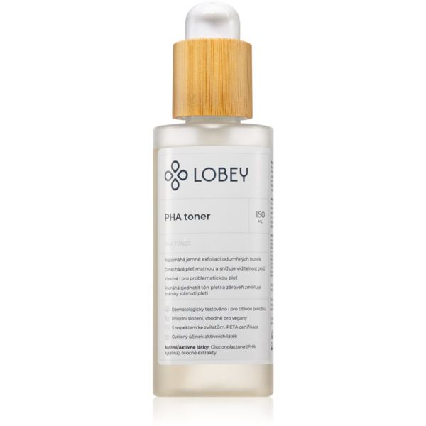 Lobey Lobey Skin Care PHA toner tonik za obraz 150 ml