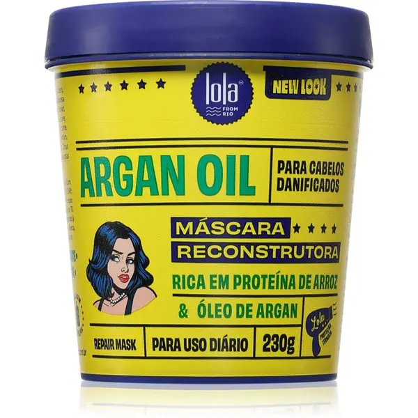Lola Cosmetics Lola Cosmetics Argan Oil regeneracijska maska 230 g
