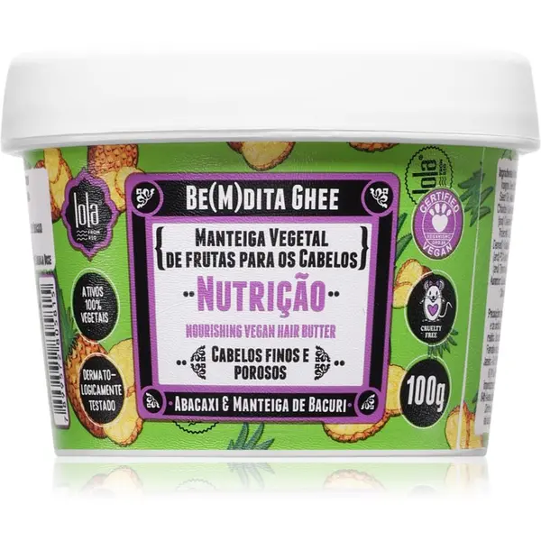 Lola Cosmetics Lola Cosmetics BE(M)DITA GHEE NUTRIÇÃO hranilna maska za lase 100 g
