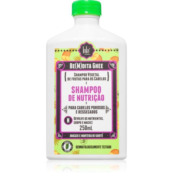 Lola Cosmetics Lola Cosmetics BE(M)DITA GHEE SHAMPOO DE NUTRIÇÃO hranilni šampon za lase 250 ml